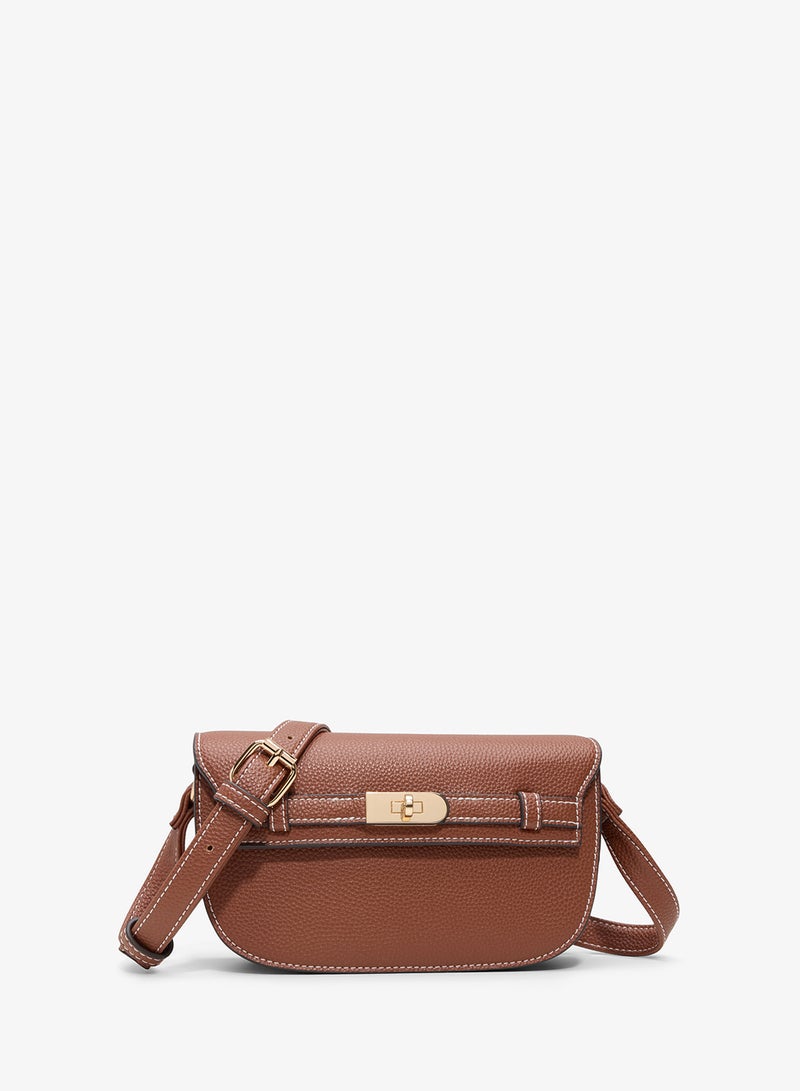 CALL IT SPRING Fizzette Flap Over Crossbody Bag - Image 1